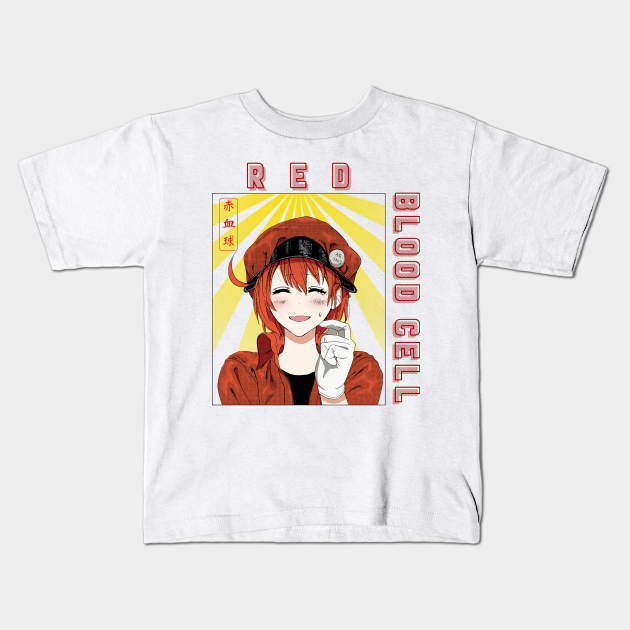 cells at work red blood cell with BACK PRINT